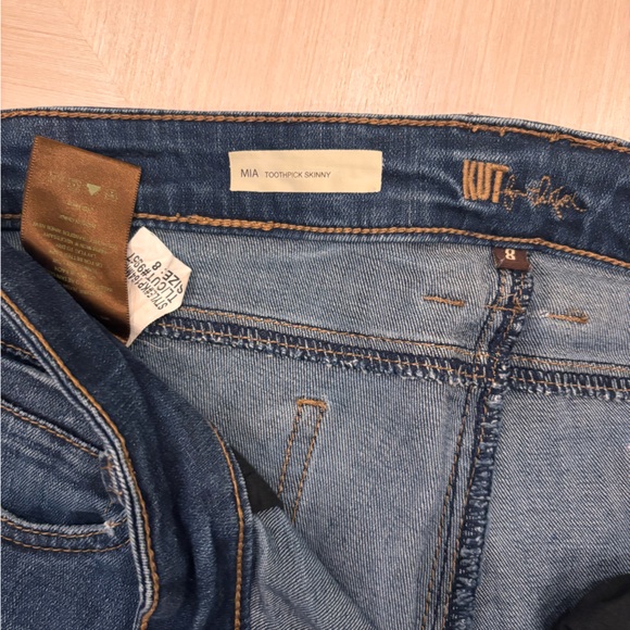MIA Toothpick Skinny Blue Denim Jeans - Picture 5 of 6